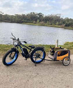 Kojesen V7 Electric Bike for Adults – 26x4.0 Fat Tire, 52V 19.2Ah Battery, 21-Speed, Dual Hydraulic Brakes, 120KM Range