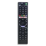 S-CAT Compatible for Sony Bravia LCD LED UHD OLED QLED 4K Ultra HD TV Remote Control with YouTube and Netflix Hotkeys. Universal Replacement for Original Sony Smart Android tv Remote Control, Black