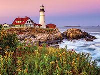 White Mountain Puzzles Maine Lighthouse Jigsaw Puzzle (1000 Piece)