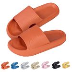 Pillow Slides Slippers for Women Men Cloud Slides Slipper Cloud Ultra-Soft Air Cushion Slides Slipper EVA Non-Slip Open Toe Cushion Slide Sandal Unisex Shower Bath Pool Summer Slide for Indoor Outdoor