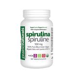 Prairie Naturals Organic Spirulina Blue Green Algae Tablets - 360 Count