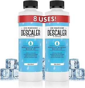 IMPRESA 2-Pack Ice Machine Cleaner/Descaler - 8 Total Uses (4 Uses Per Bottle) - Made in USA - Compatible with Scotsman, Manitowoc, Opal and many others (Ice Maker Cleaner/Icemaker Cleaner)