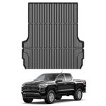 FIILINES Truck Bed Mat for Chevrolet Colorado/GMC Canyon 5FT 2023-2026 Truck Bed Liner All Weather Durable Bed Mat for Colorado Accessories Black