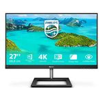 Philips 278E1A - 27 Inch 4K Monitor, 60Hz, 4ms, IPS, Speakers, FlickerFree, Smart Image (3840 x 2160, 350 cd/m², HDMI/DP)