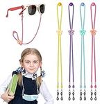 Hifot Kids Eyeglasses Strap Eyewear Retainer 4 Pack, Boy Girl Sunglasses Glasses Holder Strap, Spectacles Chain Lanyard Cord