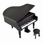 Youtang(TM Antique Vintage Wind up Wooden Music Box Musical Piano Play Lilium from Anime Elfen Lied, Available (Black)