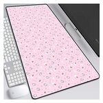 Mouse Mat hello kitty 900X400mm Mouse Pad,Perfect precision and speed Gaming Mouse Mat with 3mm-Thick Base,for notebooks, PC, S