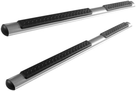 Running Boards Silver Side Steps Fit for Jeep Grand Cherokee Limited Laredo Overland 2011-2021, Anti-Slip Aluminium Step Side Step Bars Pedal Step