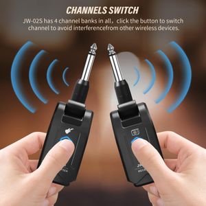 JOYO 5.8GHz Wireless Guitar System – High-Fidelity Audio Transmitter