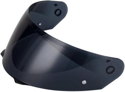 The Helmet Shop HJ-33 Shield Dark Smoke Replacement Visor for i90 Motorcycle Helmets (Dark Smoke)