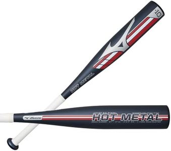 Mizuno Boys HOT Metal - T-Ball USA Baseball Bat (-13) Baseball Bat, Navy-Red, 26 Inches