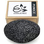 Evolatree Pumice Stone for Feet - Lava Foot Scrub, Cleaning & Exfoliating Hard Dead Skin, Corn & Callus Remover for Hands, Heels - Shower & Bath Wet Foot Scrubber, Scraper Pedicure Supplies Care Tool