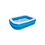 Bestway Inflatable Family Pool, Kiddie Swimming Pool, Outdoor Garden Pool, 400L