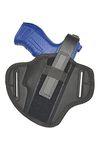 5-56.de OWB Nylon Belt Holster for Airsoft Pistols and Mag Pouch black (M Compact - AK03)