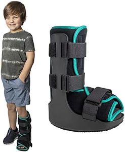 Brace Direct Children’s Pediatric Walker Fracture Boot for Kids Broken Toe or Foot, Left or Right Foot, Lightweight Padded Support Cam Boot for Foot Injury