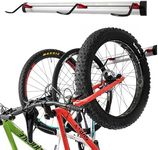 Bike Wall Rack - Mount 3 or 6 Bike Options - Adjustable Indoor Bicycle Storage System for Garage or Home - Vertical Cycling Hanger - Safe and Secure Holder, Hook - Holds Your Road, Mountain or Hybrid Bikes (3 Bikes)