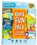 Hoyle 6 in 1 Kids Playing Cards Mul
