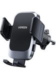 UGREEN Car Phone Holder Air Vent, Universal Air Vent Car Phone Mount Mobile Phone Holder for Cars Compatible with iPhone16 15 14 13 12 11 Pro Max, Galaxy S24 Ultra Smartphone