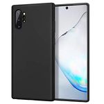 Helix Silicone Flexible Back Cover for Samsung Galaxy Note 10+ / Note 10 Pro/Note 10 Plus (Black)