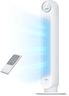 Dreo ventilateur colonne silencieux, Vitesse 7,6 m/s - Oscillant à 90° ventilateurs tour pour chambre, 92 cm de haut, Télécommande incluse, 4 vitesses, 4 modes, minuterie 8H, Noir - Nomad One