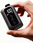 Mini Electric Bike Pump 100PSI, Rechargeable Portable Air Pump with Digital Gauge, Fast Inflation Bicycle Tire Inflator for Road & Commuter Bikes, Presta & Schrader Compatible (Not for MTB Tires)