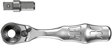 Wera 8001 A 1/4" Square Drive Bit Ratchet, 60 Teeth