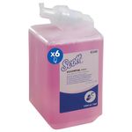 Scott Essential Foam Everyday Use Hand Wash 6340 - Scented Foaming Hand Soap - 1 Litre Pink Hand Wash Refill (1 Litre total)