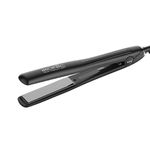 IKONIC PROFESSIONAL BLACK TITANIUM SLIM HAIR STRAIGHTENER with Digital Heat Control and 1 inch Slim Titanium Floating Plate -Black
