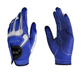 ib3a Extreme Golf Glove for Men, Women, Juniors and Kids. (26, Blue)