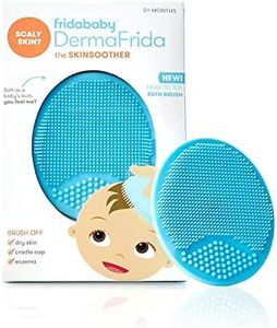 Frida Baby DermaFrida The SkinSoother Baby Bath Brush | Cradle Cap Brush for Babies, Baby Essential for Dry Skin, Cradle Cap Treatment and Eczema | 1 Pack