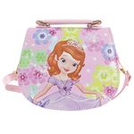 HXQ Little Girls Crossbody Purses,Princess Handbag Toy Shoulder Bag for Kid Pink1