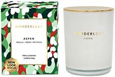 salt&pepper Wanderlust Candle with Lid 425g - Aspen - Candles House Warming Gifts