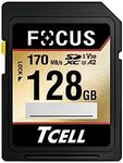 TCELL Focus 128GB A2 SDXC UHS-I U3 V30 170MB 170/110 MB/s, Digital Camera, Canon, Nikon, Sony, Pentax, Kodak, Olympus, Panasonic