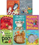 Steve Smallman 8 Books Collection Bundle Pack(The Monkey with a Bright Blue Bottom, Hippobottymus,Bear's Big Bottom, Dragon Stew & More)