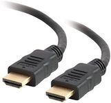 C2G 40304 4K UHD High Speed HDMI Cable (60Hz) with Ethernet for 4K Devices, TVs, Laptops, and Chromebooks, Black (6.6 Feet, 2 Meters)