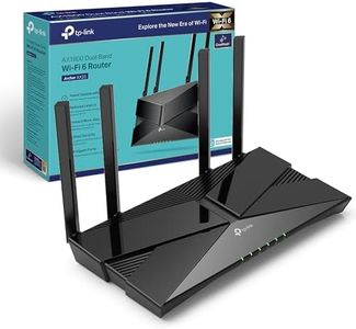 TP-Link WiFi 6 OneMesh Router, AX1800 Mbps Gigabit VPN Router, Dual-Core CPU Fibre Router, WPA3 Cybersecurity, Ideal for Gaming Xbox/PS4/Steam (Archer AX23)