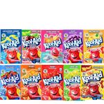 KoolAidDrink Mix 10 New & Rare Flavours Value Pack 3.6g Makes 2 Quarts Each, Zero Calories