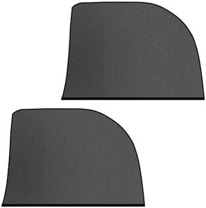 Jané Lot de 2 Pare-soleils pour Voiture, protège des Insectes et du Soleil, Taille L, Noir
