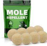 Mole Repellent for Lawns, Gopher Repellents Outdoor, Vole Repellent, Outdoor Lawn & Garden Mole Control, Mole Deterrent for Garden/Lawn, Get Rid of Moles Yard Safe to Use-8P