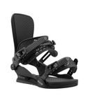 Union STR Men's Snowboard Bindings, Black 25, Small