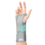 TYNOR Wrist & Forearm Splint, Grey, Right, Large, 1 Unit