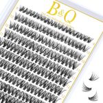 Individual Eyelashes 280Pcs Cluster Lashes D Curl 40D Mix 9-16mm Lashes Individual Cluster Eyelashes Individual 20D 30D 40D 50D Lash Clusters Extensions DIY Lash at Home (40D-0.07D-9-16mix)