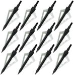 12Pack Hunting Broadheads, Archery 