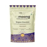 I Am Love It’s Moong Healthy Protein For Women & Men, Vegan Protein Powder With Moong & Brown Rice Isolate, 24 gm of Protein, Easy To Digest & Gluten Free, Belgian Chocolate Flavour (500g)