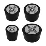 JOJOCY 4 Size Rubber Pool Plugs, 25/32/38/51 mm Pool Inlet Nozzle for Inground Pool, Prevent Frost Damage to Swimming Pools Drain Pipes