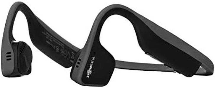 AfterShokz Titanium Open Ear Wireless Bone Conduction Headphones, Slate Grey, (AS600SG)
