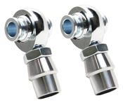 YHXCUIER 3/4” Heim Joint Rod End Kit,Right and Left Hand Thread 750” Chromoly Joints Panhard kit (2 Pack)