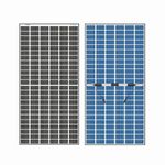 Loom Solar Panel Shark 590W TOPCon Bifacial, N-Type, Dual Glass Black Frame Panel, 144 Cells Half-Cut, IP68 Rated, BIS Certified, Efficiency 22.30%, Performance Warranty 25 Years (Pack of 2)