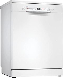 Bosch SMS2HMW03E Serie 2, Lavavajillas Libre Instalación, 60 cm., 14 servicios, HomeConnect, Display+teclas, 3ª bandeja, Blanco, 2023, Clase D