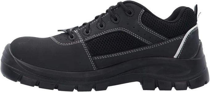 Skechers Men’s Trophus Industrial Shoes, Black – Size 10 UK
